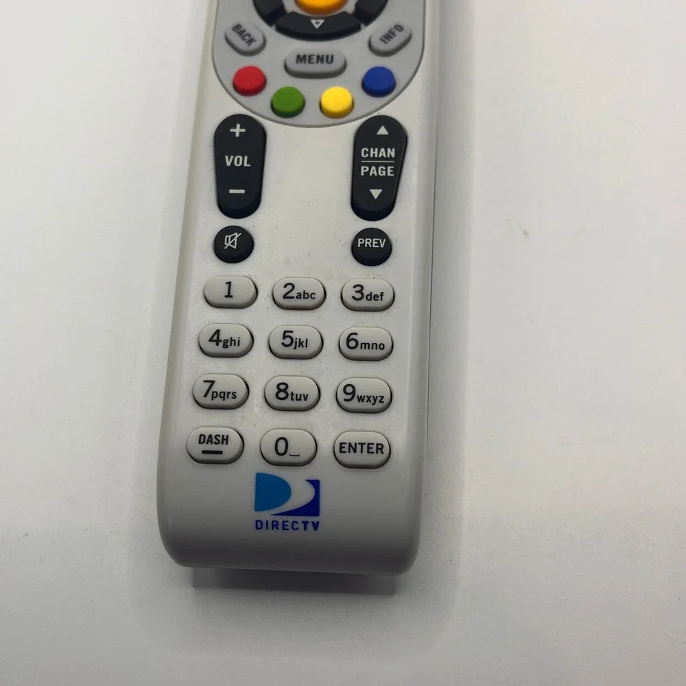 DIRECTV‎ RC65 Universal Remote Control with Channel Page and Volume Buttons